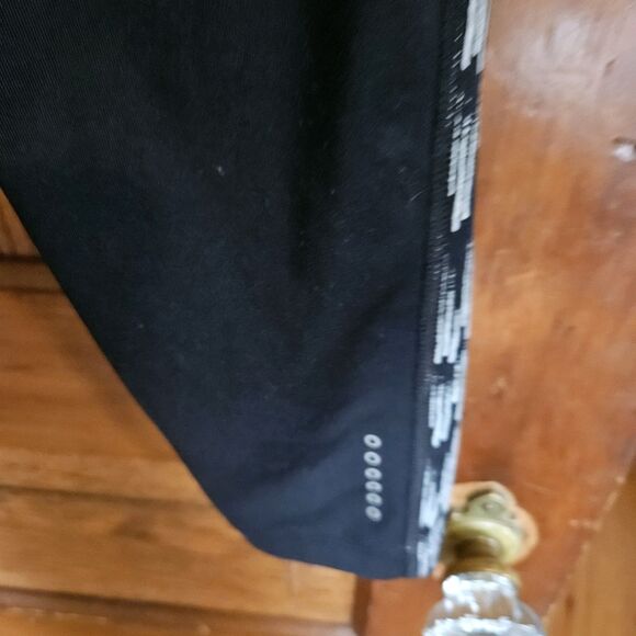 Nike Black Reflect Speed Running Exercise Legging Pants Womens M Stretch Drawstr - Picture 5 of 8